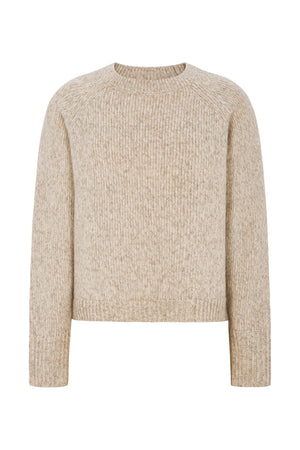 Lollys Laundry MinaLL Knit Jumper Jumper 02 Creme