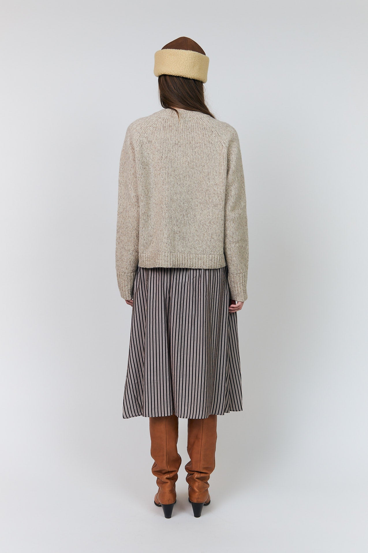 Lollys Laundry MinaLL Knit Jumper Jumper 02 Creme