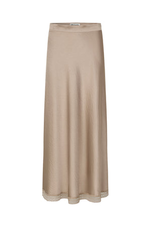 Lollys Laundry MioLL Midi Skirt Skirt  08 Beige