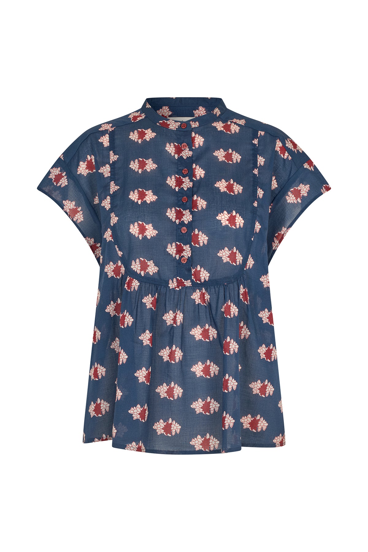 Lollys Laundry MollyLL Blouse Blouse 23 Dark Blue