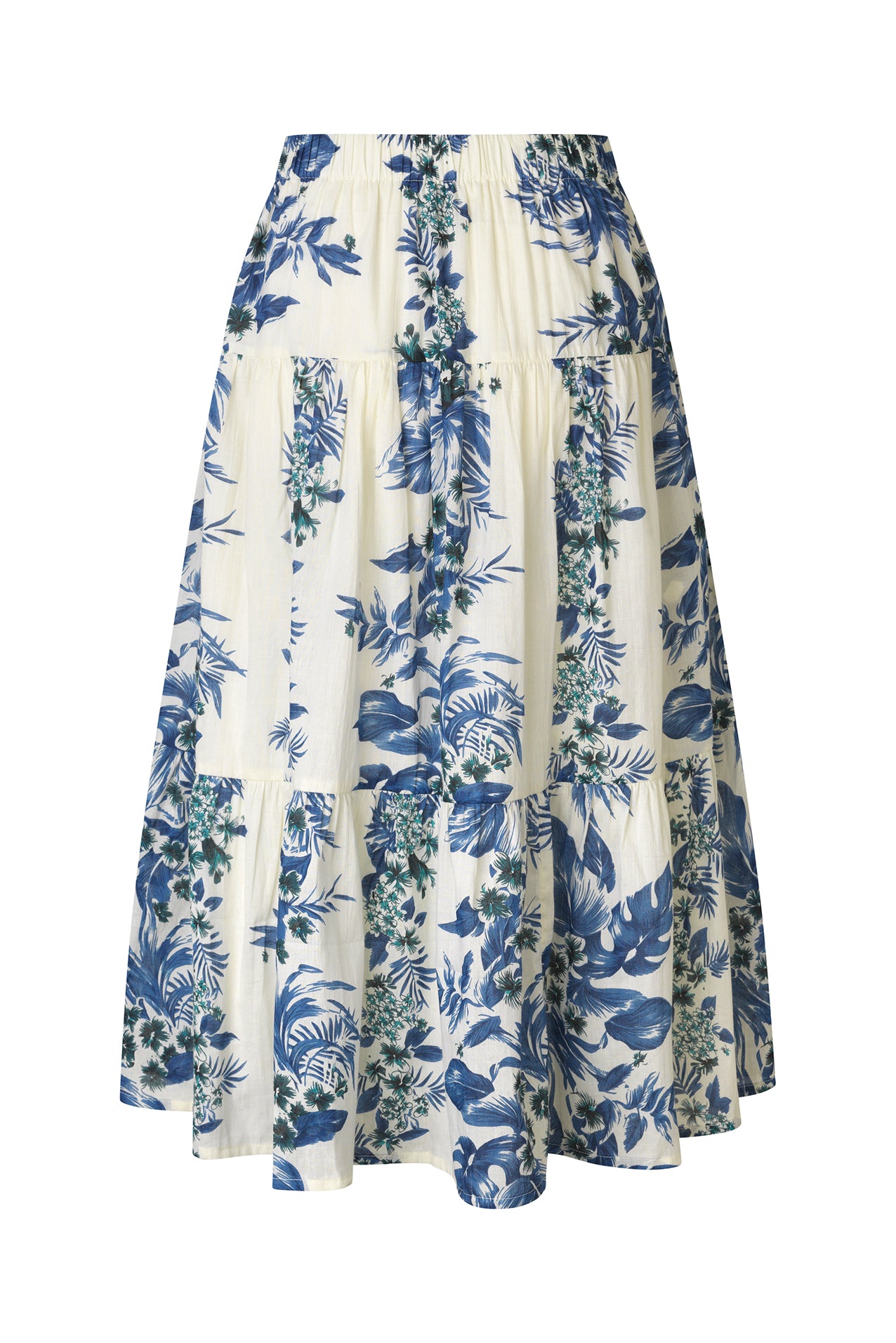 Lollys Laundry MorningLL Midi Skirt Skirt 20 Blue