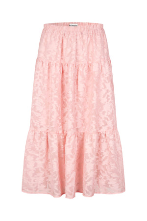 Lollys Laundry MorningLL Midi Skirt Skirt 84 Light Pink