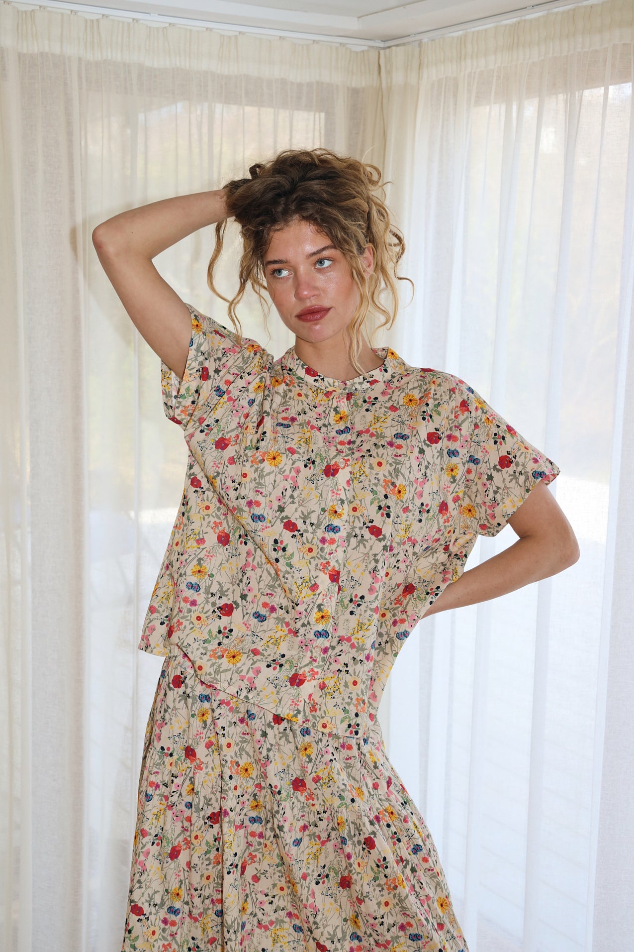 MyaLL Shirt - Flower Print