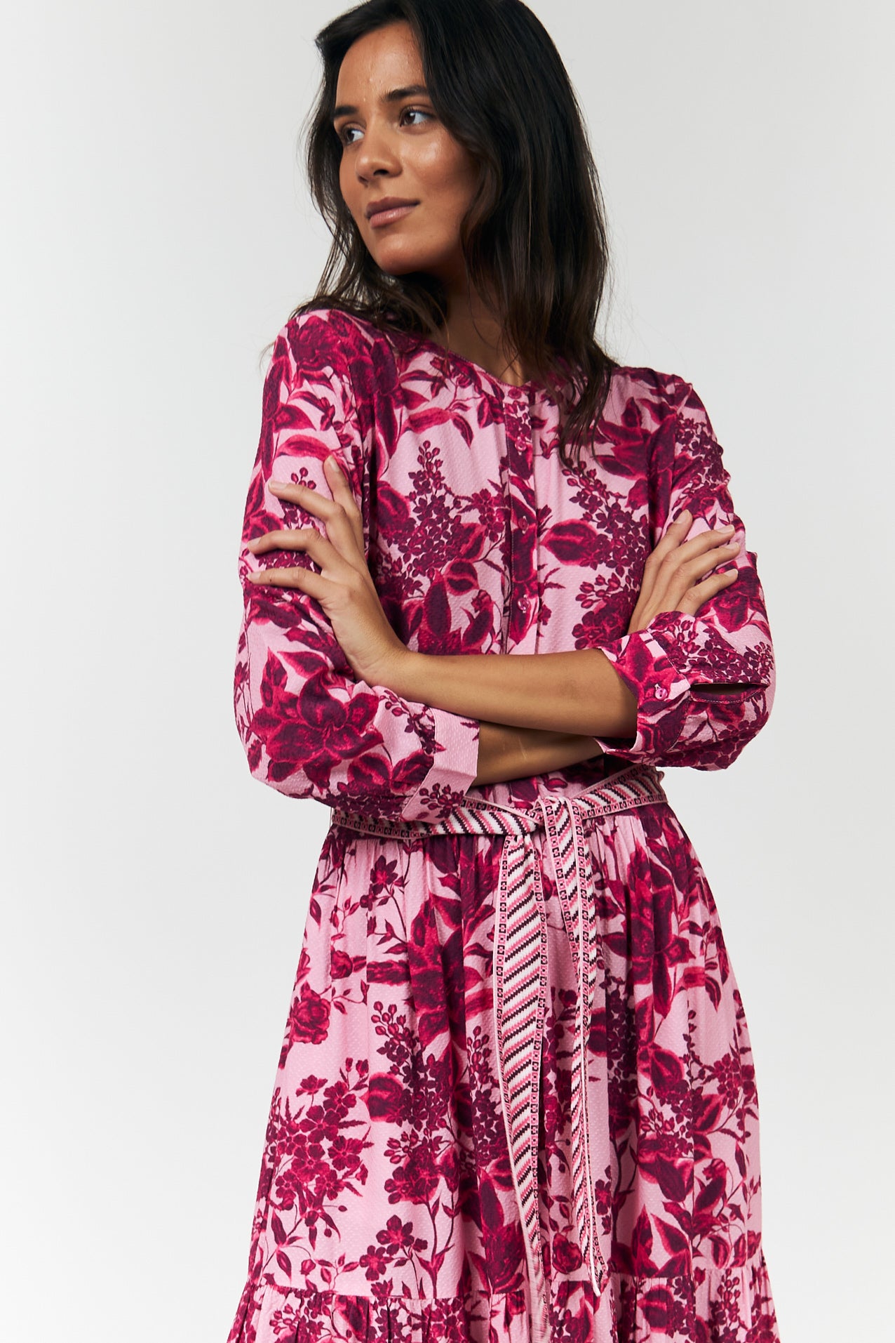 Lollys Laundry NeeLL Maxi Dress Dress 51 Pink