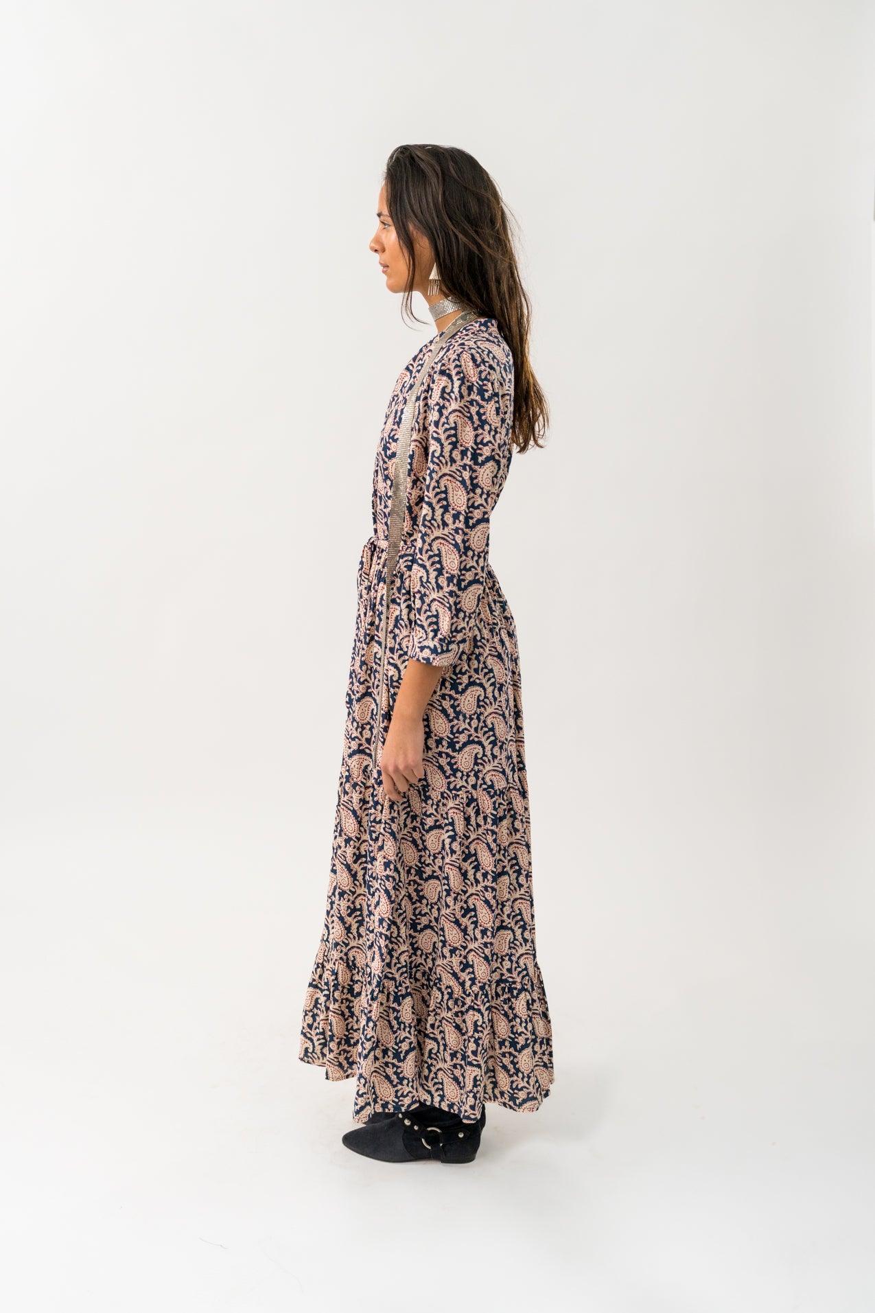 Lollys Laundry NeeLL Maxi Dress 3/4 Dress 64 Graphic Print