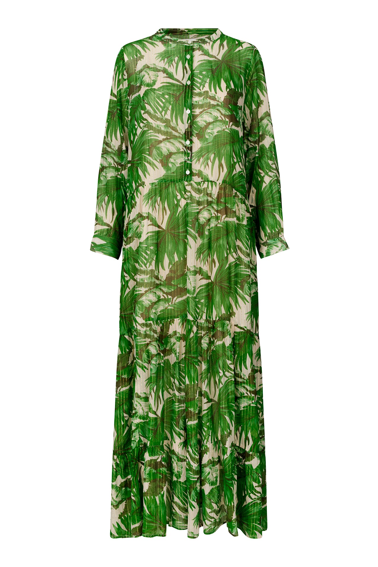 NeeLL Maxi Dress LS - Green