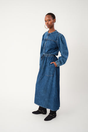 Lollys Laundry NickyLL Shirt Shirt 100 Washed Denim