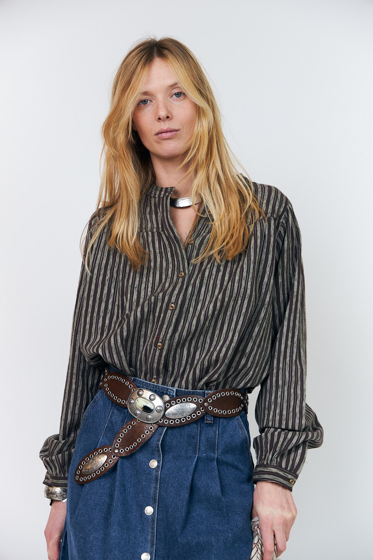 Lollys Laundry NickyLL Shirt Shirt 87 Dark Mokka
