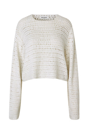 Lollys Laundry NoelleLL Knit Jumper Jumper 02 Creme