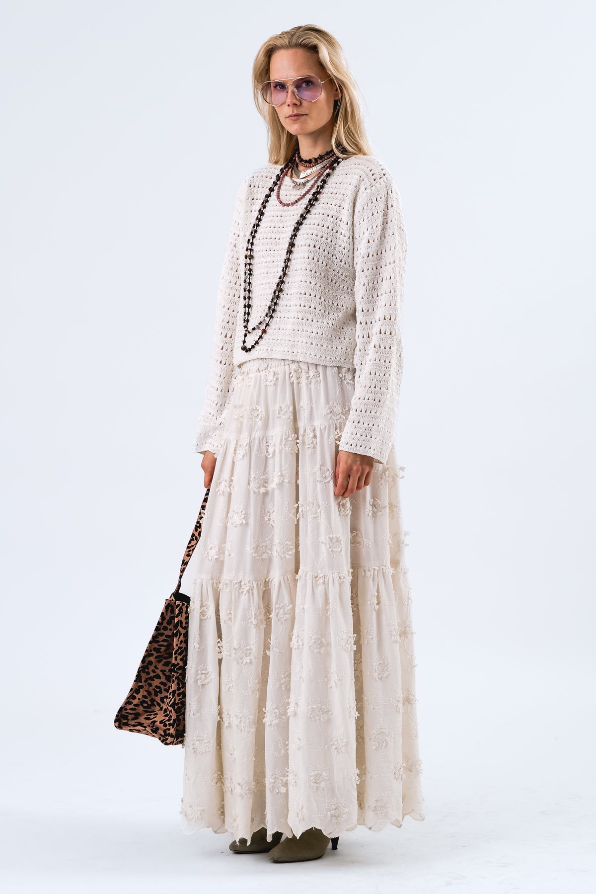 Lollys Laundry NoelleLL Knit Jumper Jumper 02 Creme