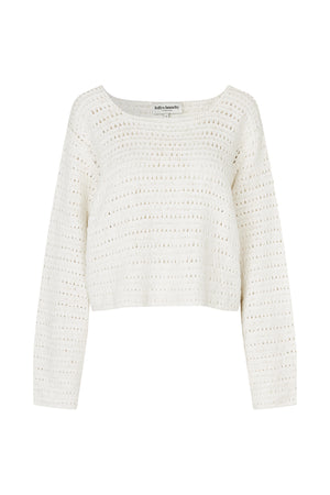 Lollys Laundry NoelleLL Knit Jumper Jumper 02 Creme