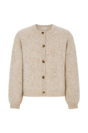 Lollys Laundry NovaLL Knit Cardigan Cardigan 02 Creme