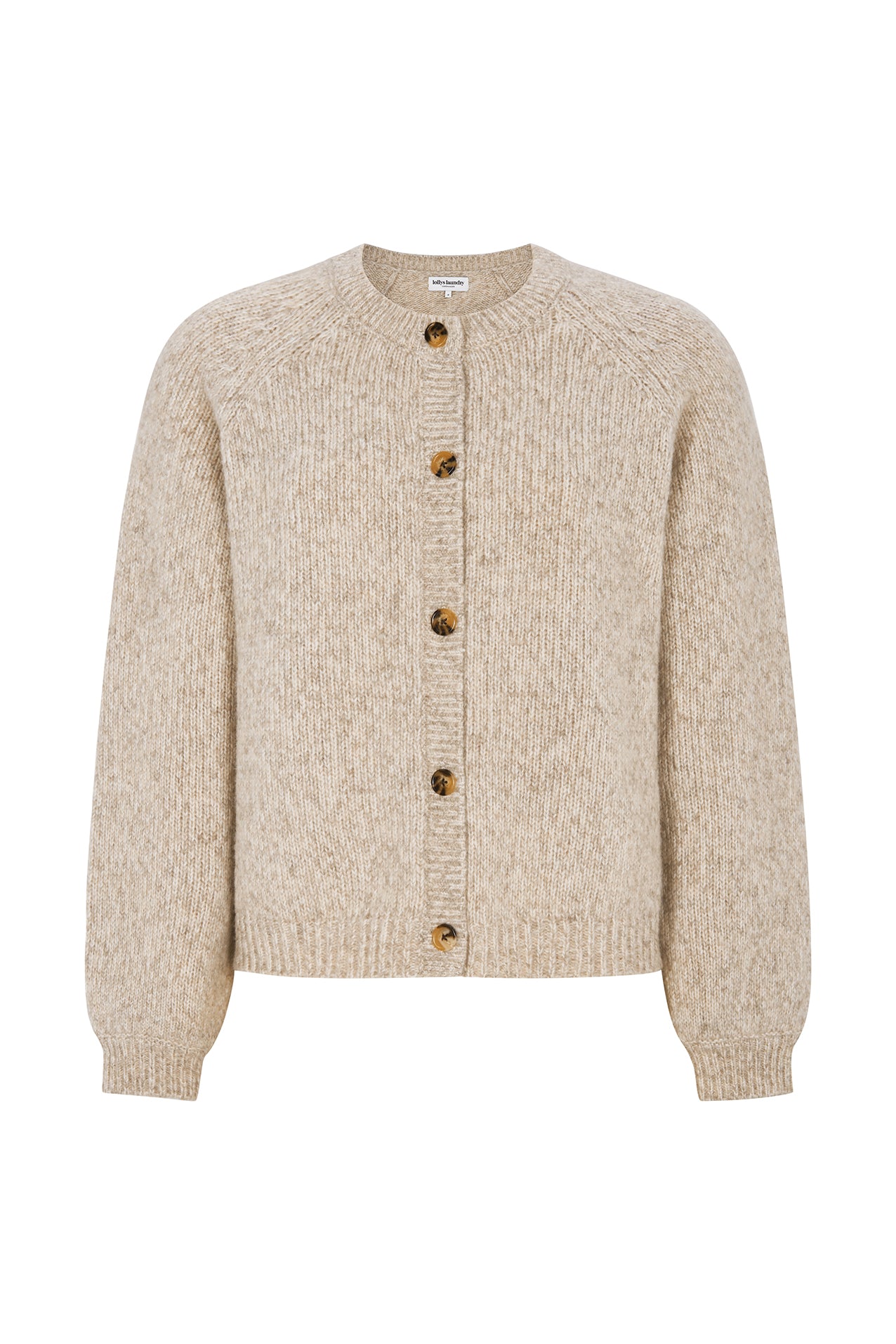 Lollys Laundry NovaLL Knit Cardigan Cardigan 02 Creme