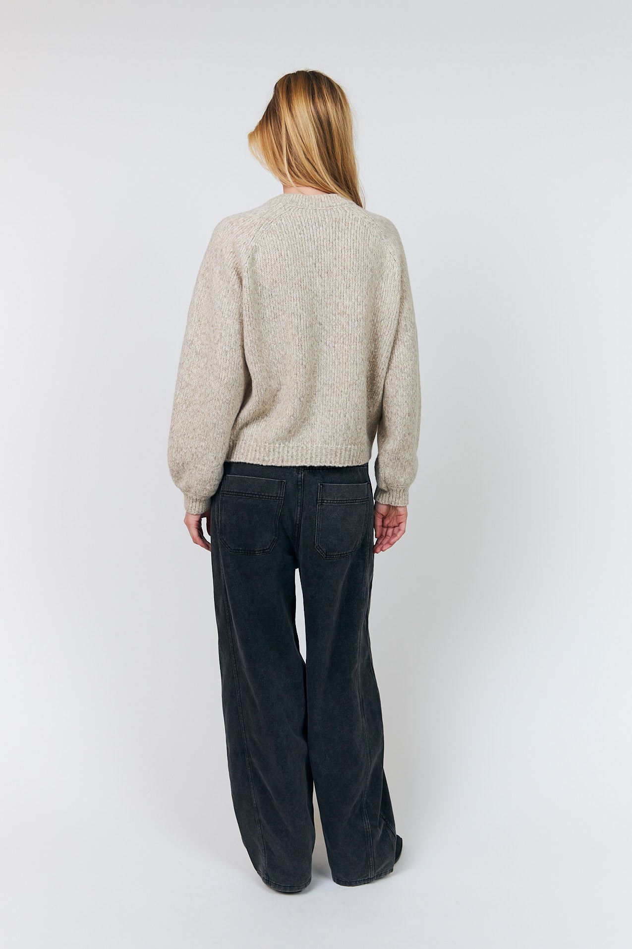 Lollys Laundry NovaLL Knit Cardigan Cardigan 02 Creme