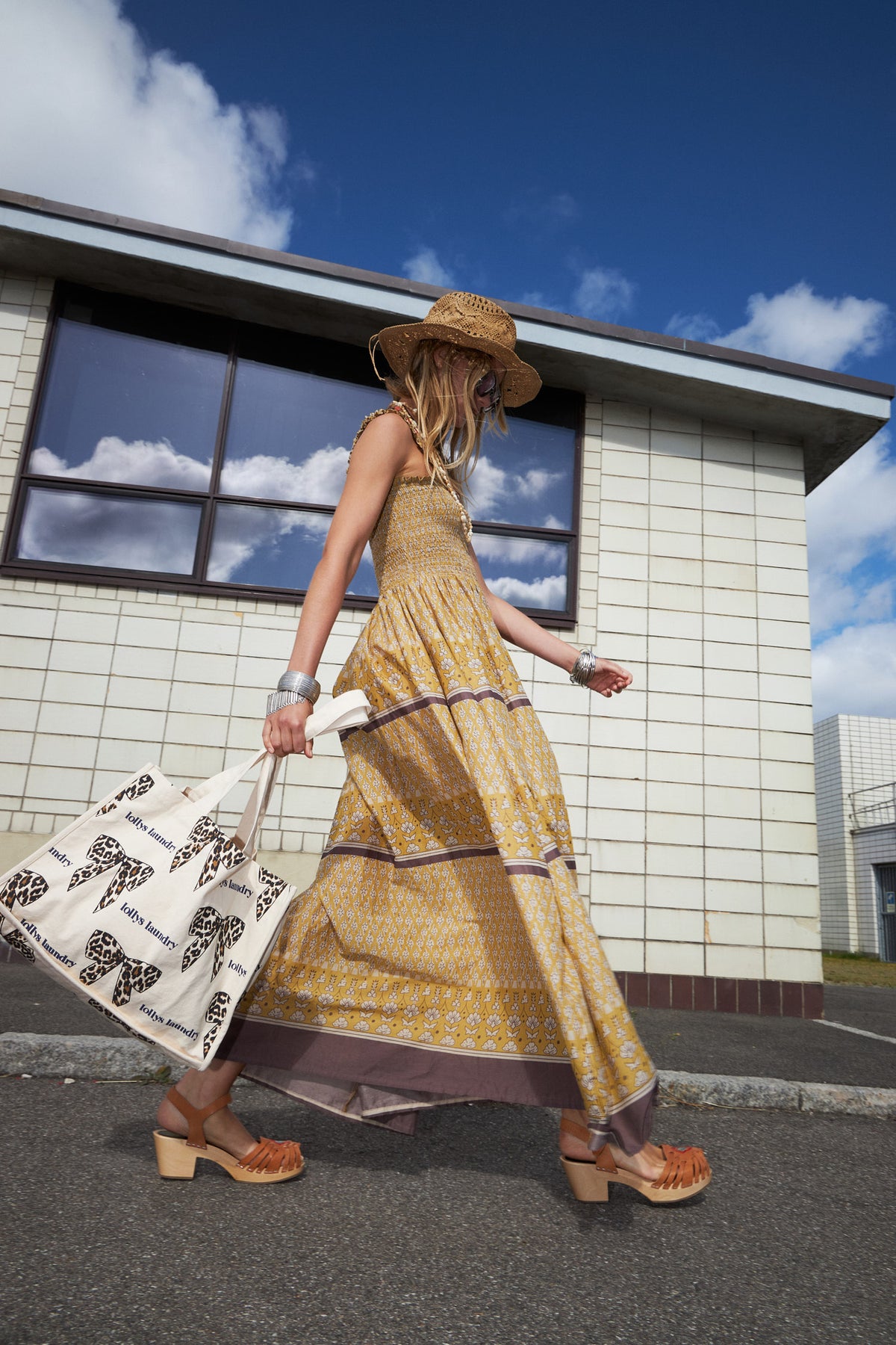 Lollys Laundry NudaLL Maxi Dress Dress 57 Mustard