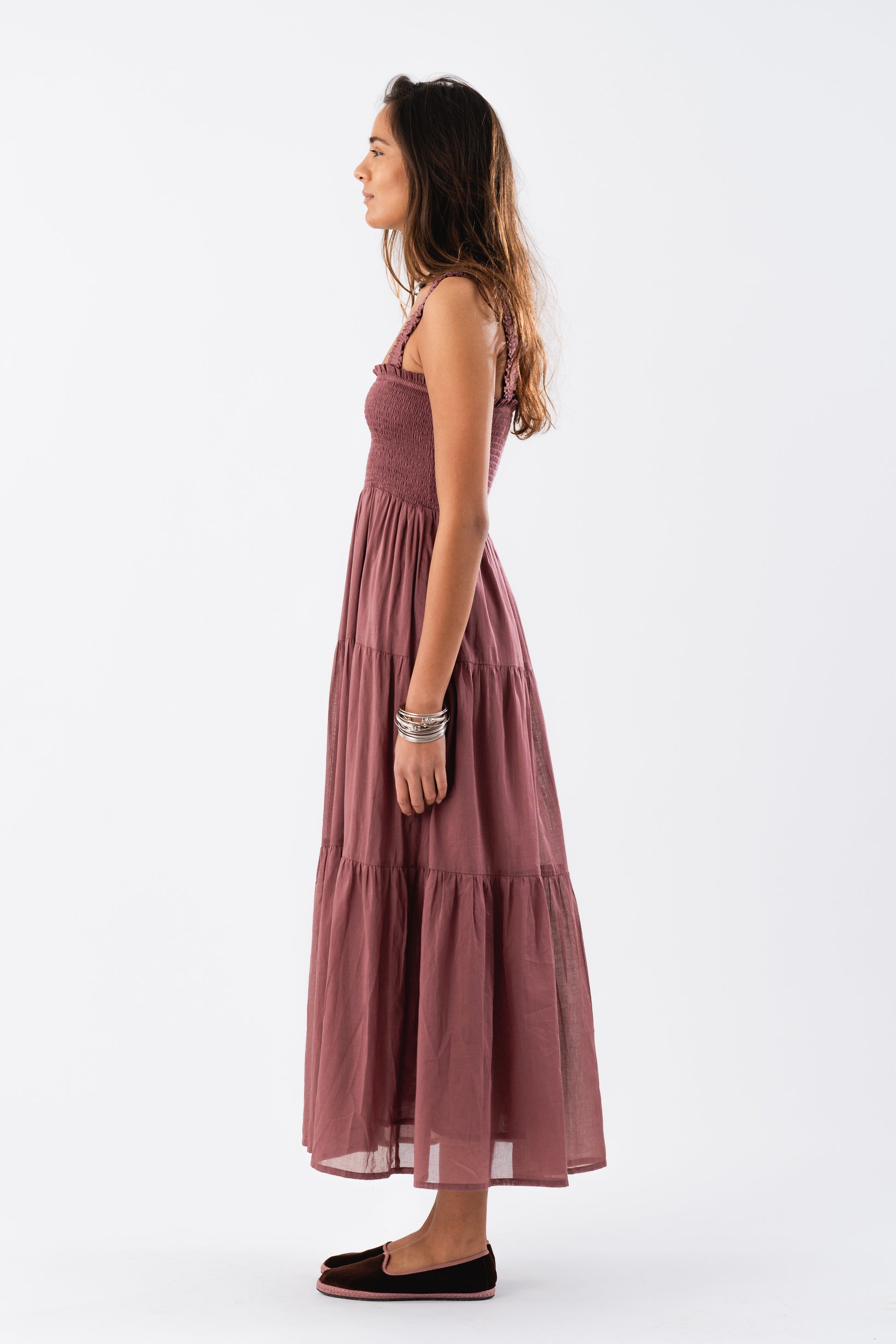 Lollys Laundry NudaLL Maxi Dress SL Dress 34 Mauve