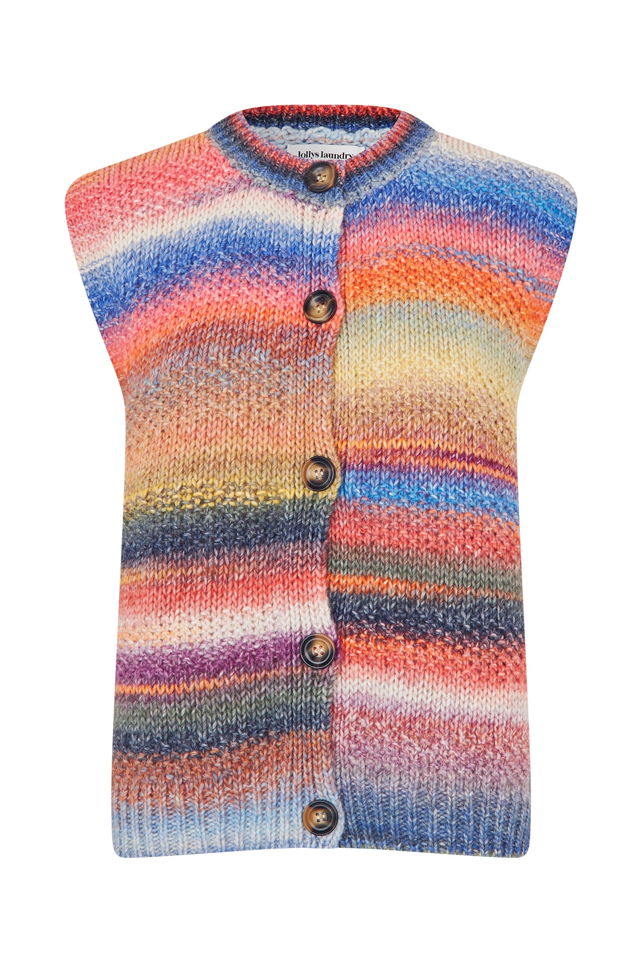 Lollys Laundry NynneLL Knit Vest Vest 70 Multi