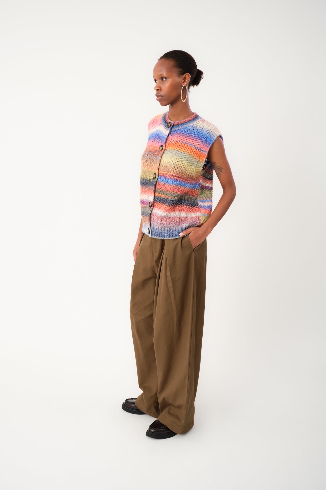 Lollys Laundry NynneLL Knit Vest Vest 70 Multi