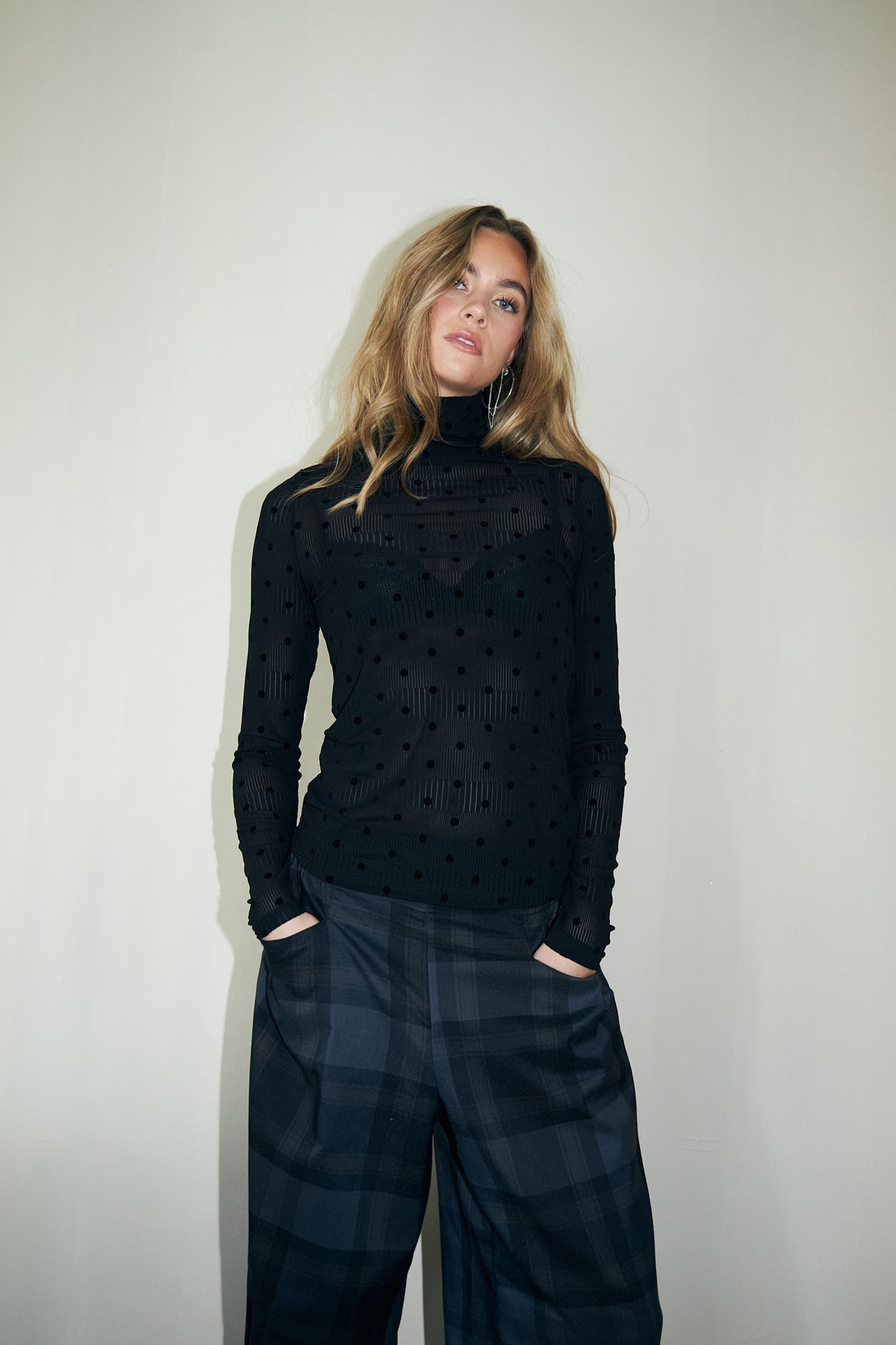 Lollys Laundry OrieLL Turtleneck Blouse Blouse  99 Black