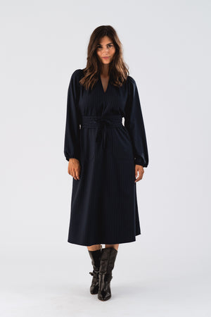 Lollys Laundry ParisLL Midi Dress Dress 27 Dark Navy