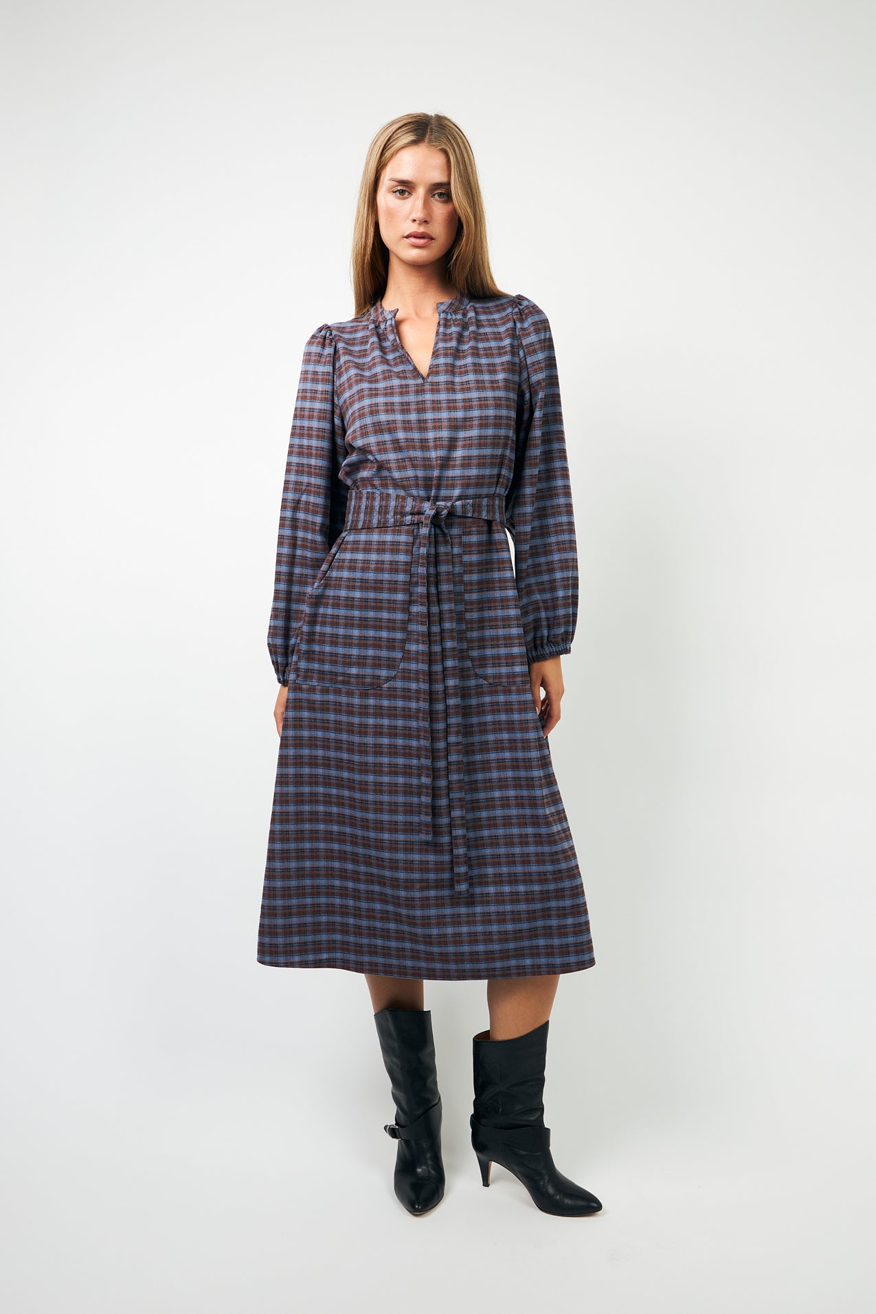 Lollys Laundry ParisLL Midi Dress Dress 34 Mauve