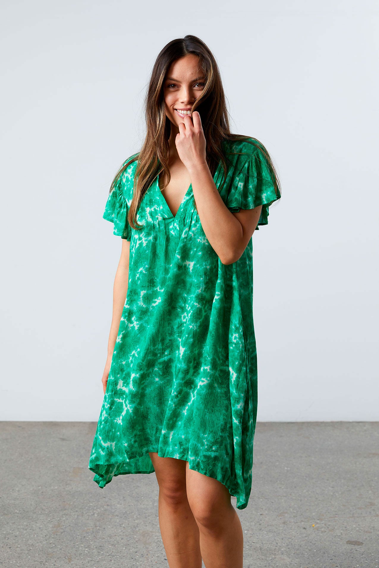 Lollys Laundry Priya Dress Dress 40 Green