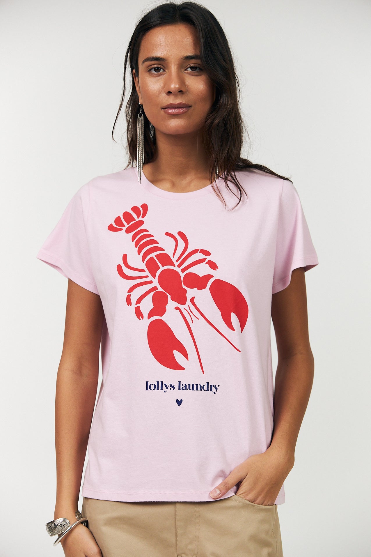 Lollys Laundry RomaLL Lobster T-Shirt T-shirt 30 Red