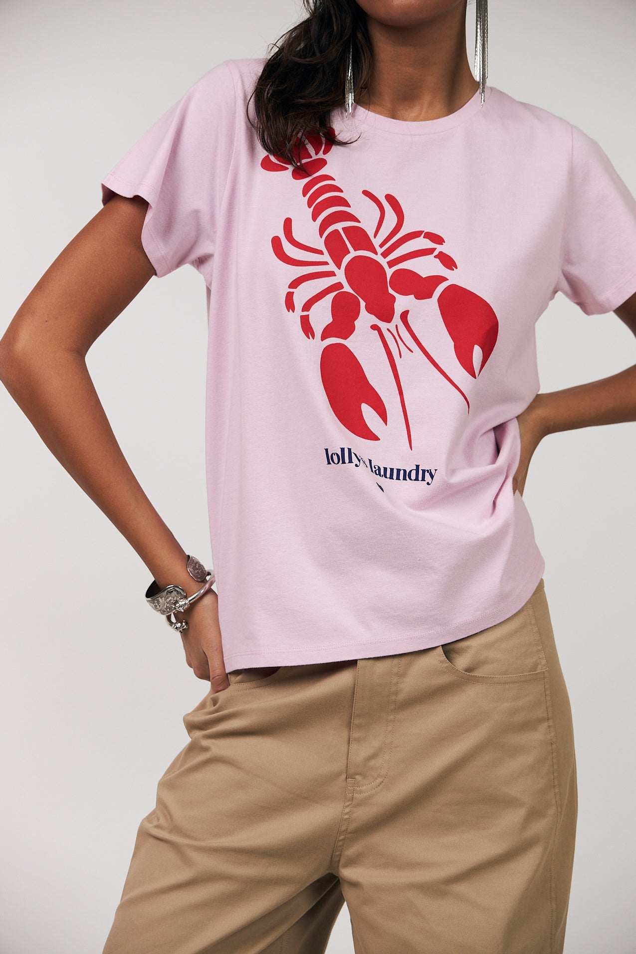 Lollys Laundry RomaLL Lobster T-Shirt T-shirt 30 Red