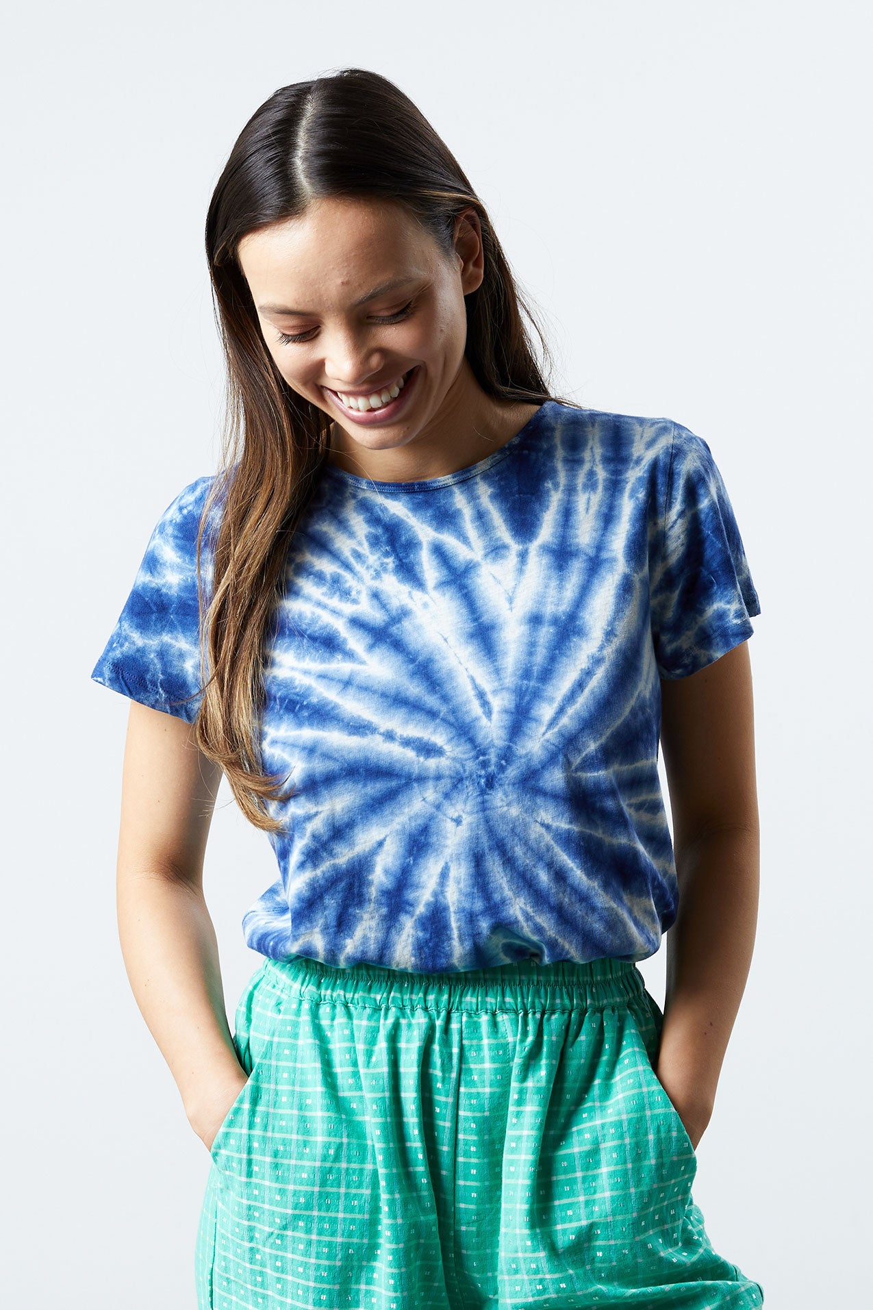 Lollys Laundry Roma Tee Top 20 Blue