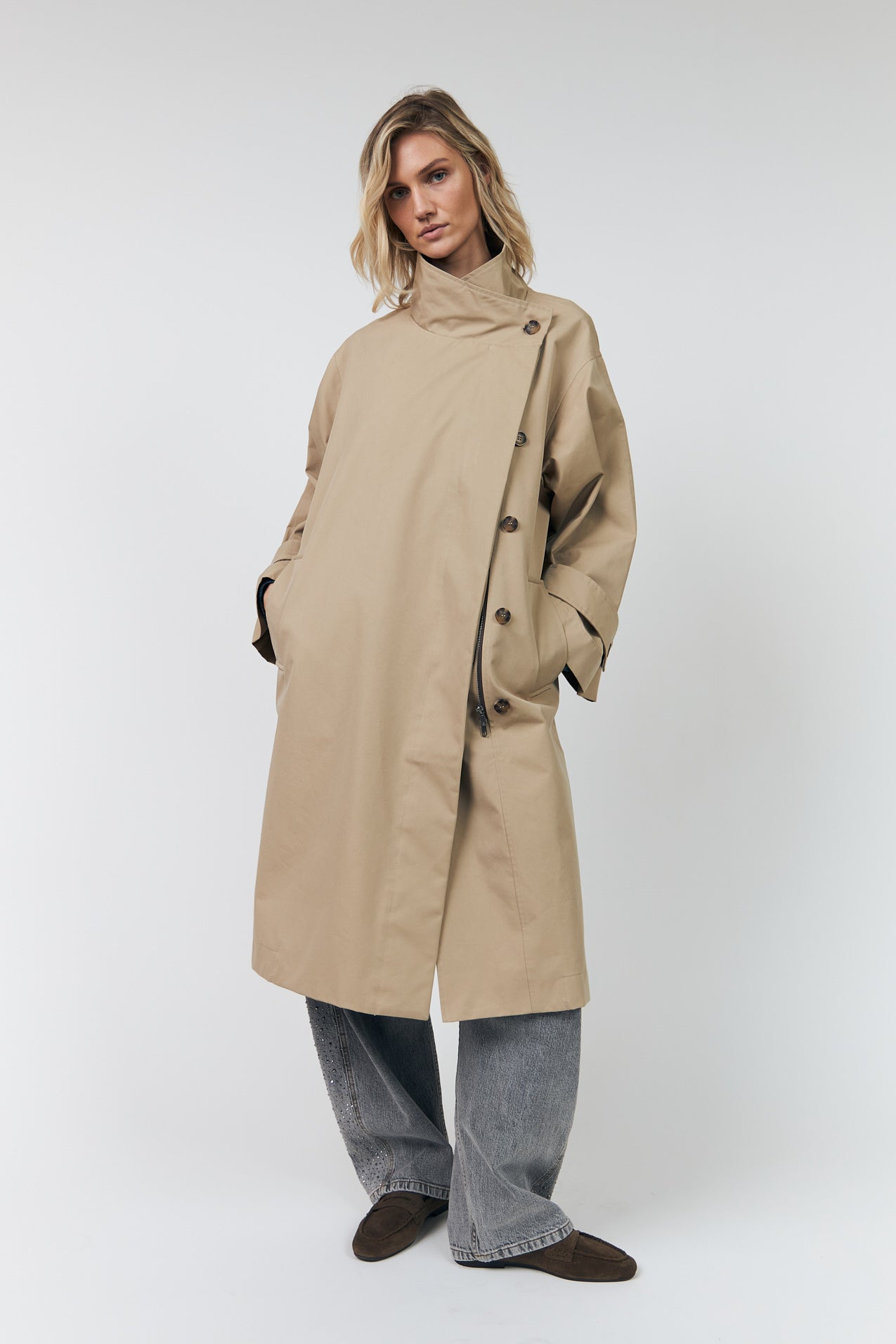 RussiLL long Coat - 08 Beige