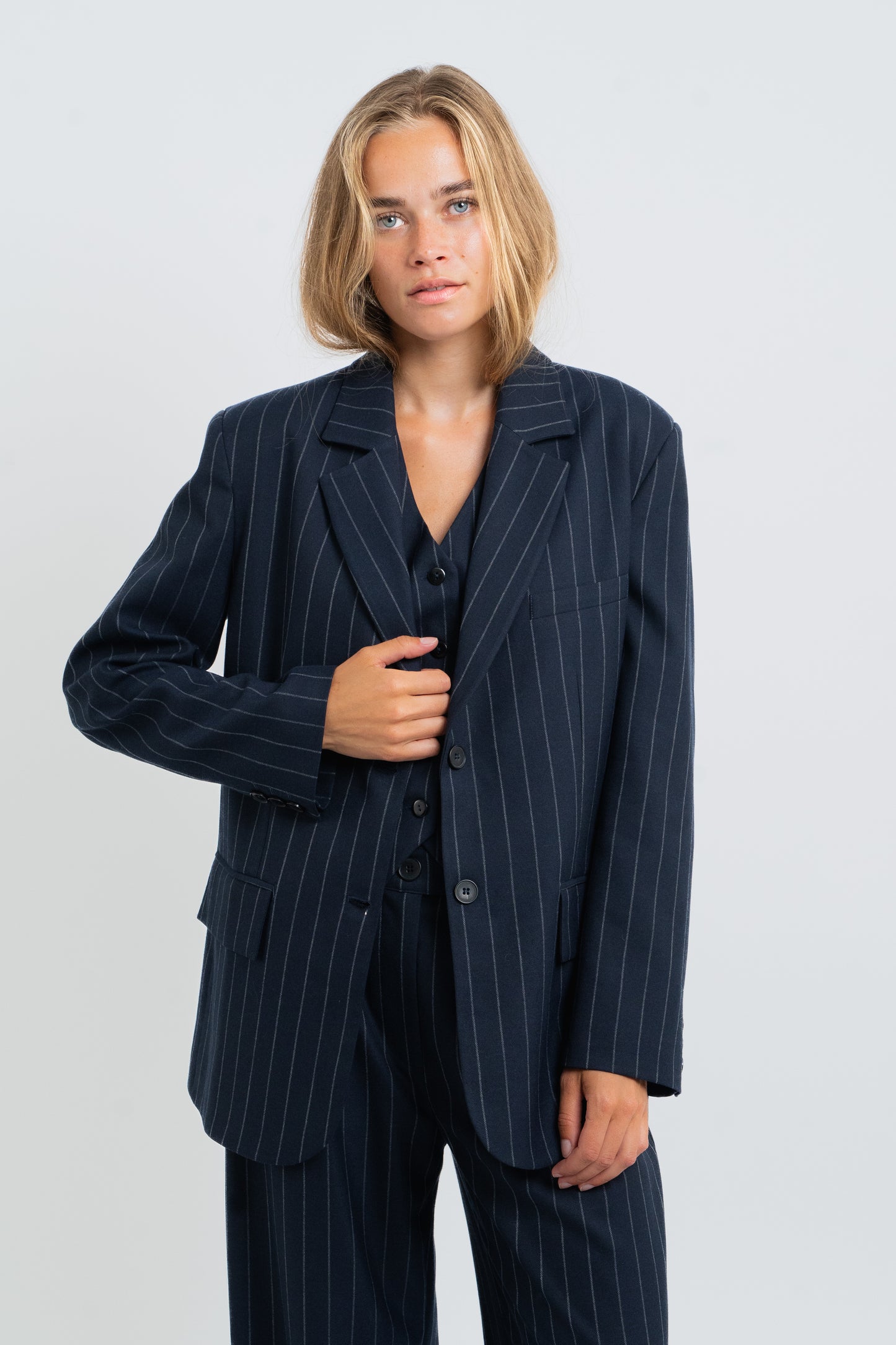 Lollys Laundry RyanLL Blazer Jacket 27 Dark Navy