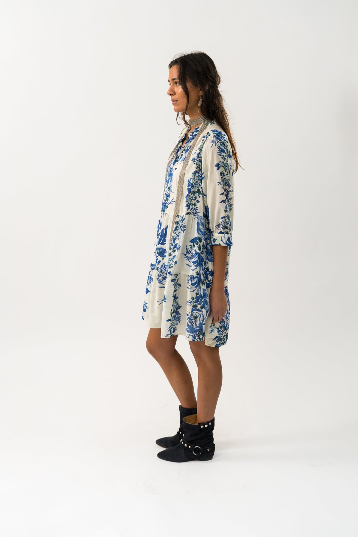 Lollys Laundry SabineLL Short Dress Dress 20 Blue