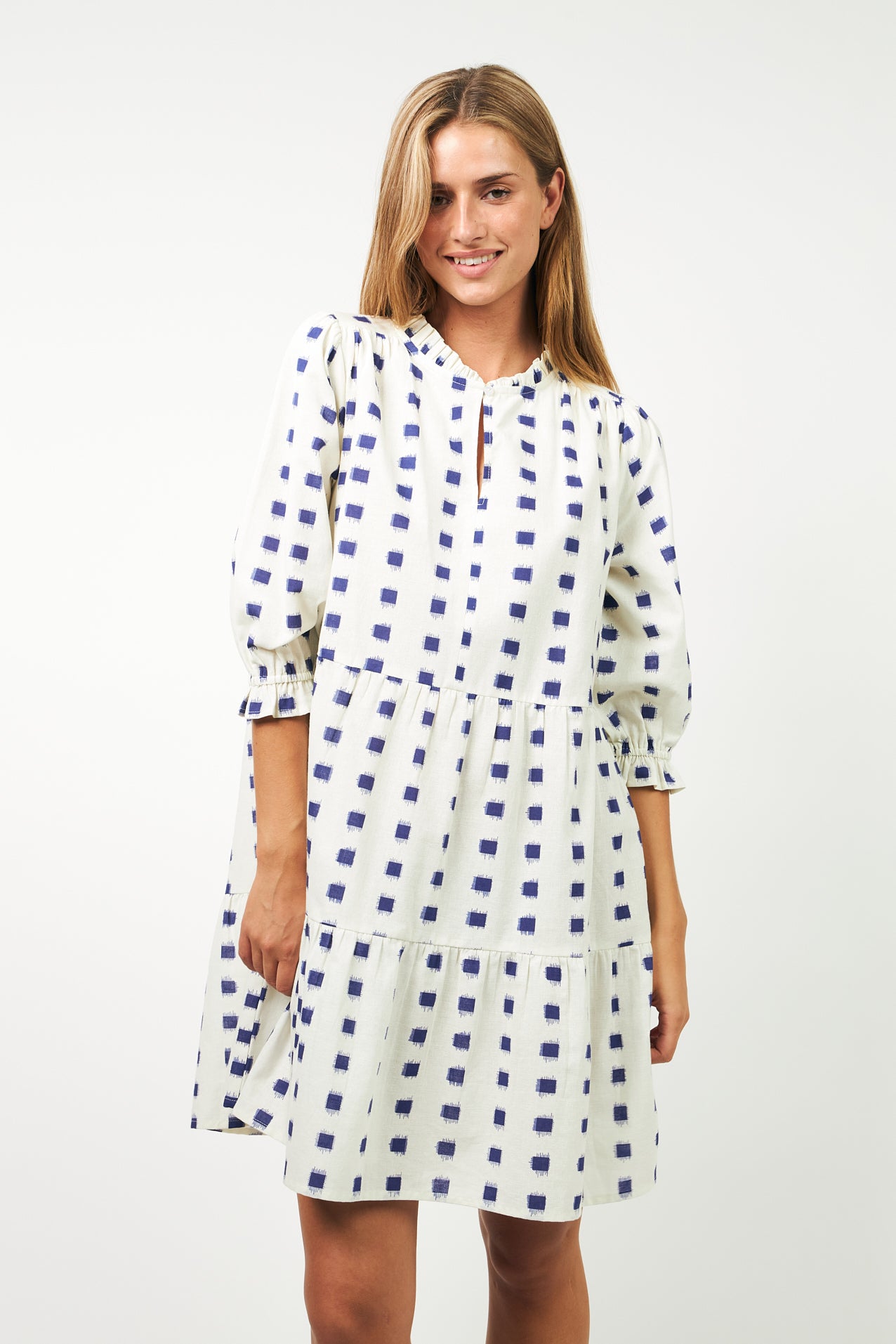 SabineLL Short Dress - 02 Creme