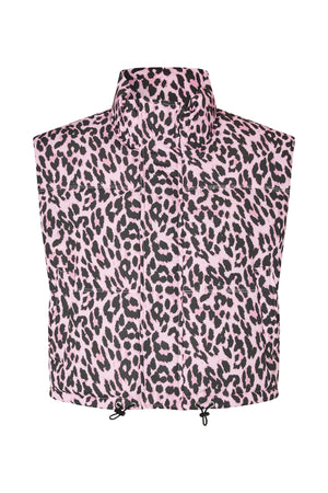 Lollys Laundry SadaLL Vest Outerwear 72 Leopard Print