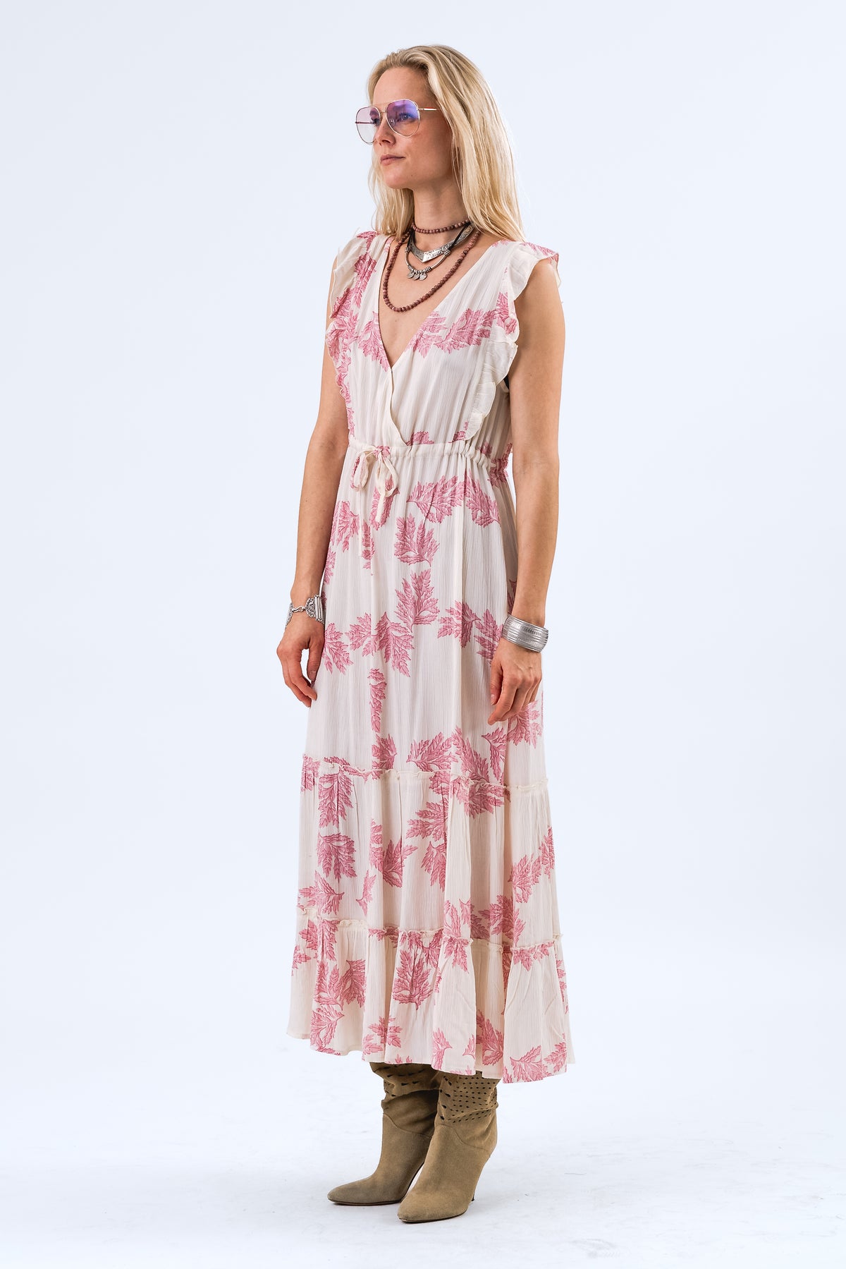 Lollys Laundry SamoLL Midi Dress Dress 51 Pink