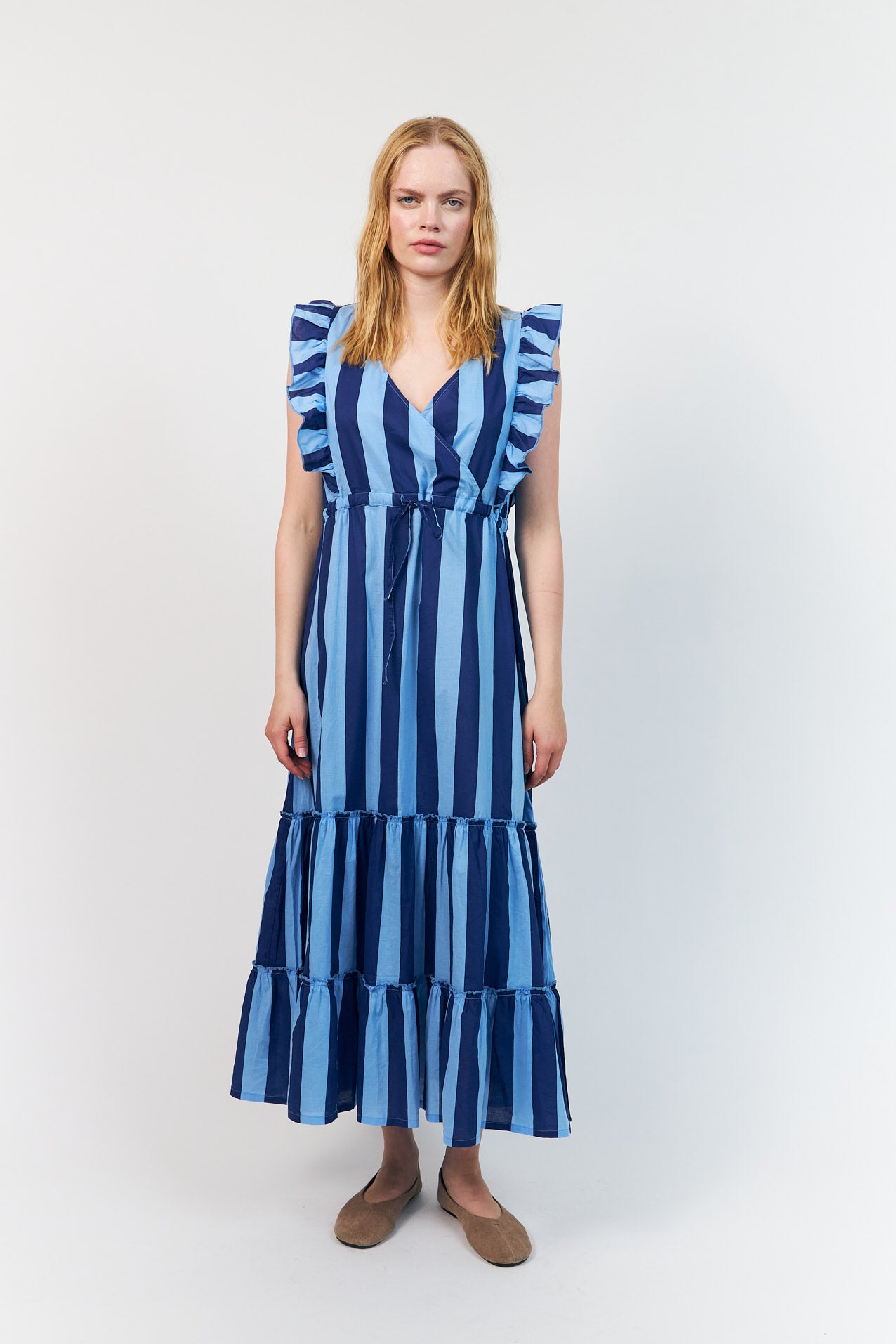 Lollys Laundry SamoLL Midi Dress Dress 20 Blue