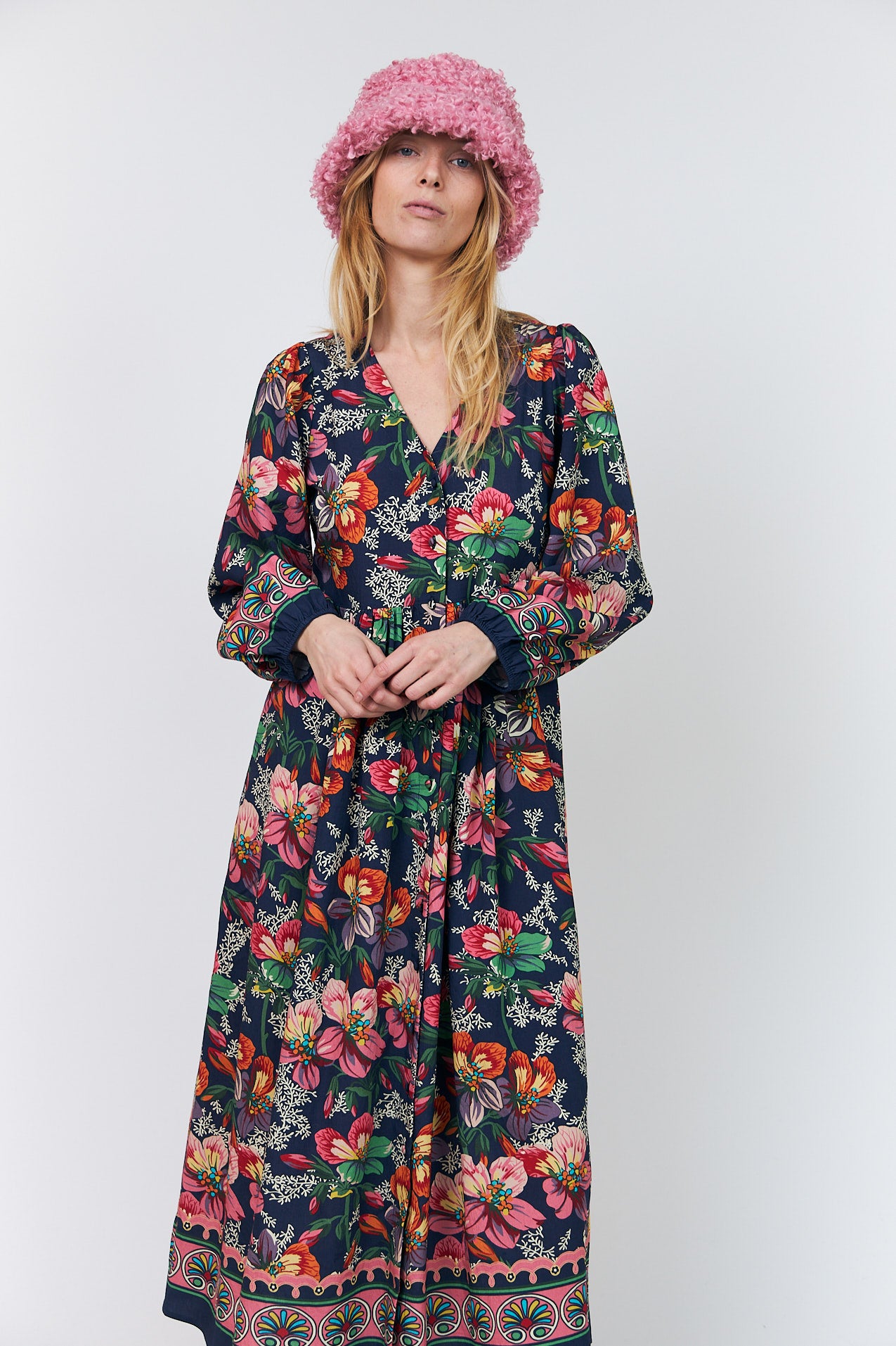 Lollys Laundry SaraiLL Dress Dress 74 Flower Print