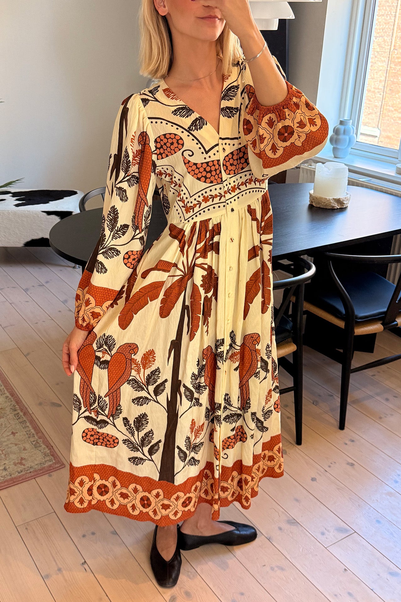 SaraiLL Maxi Dress - Creme