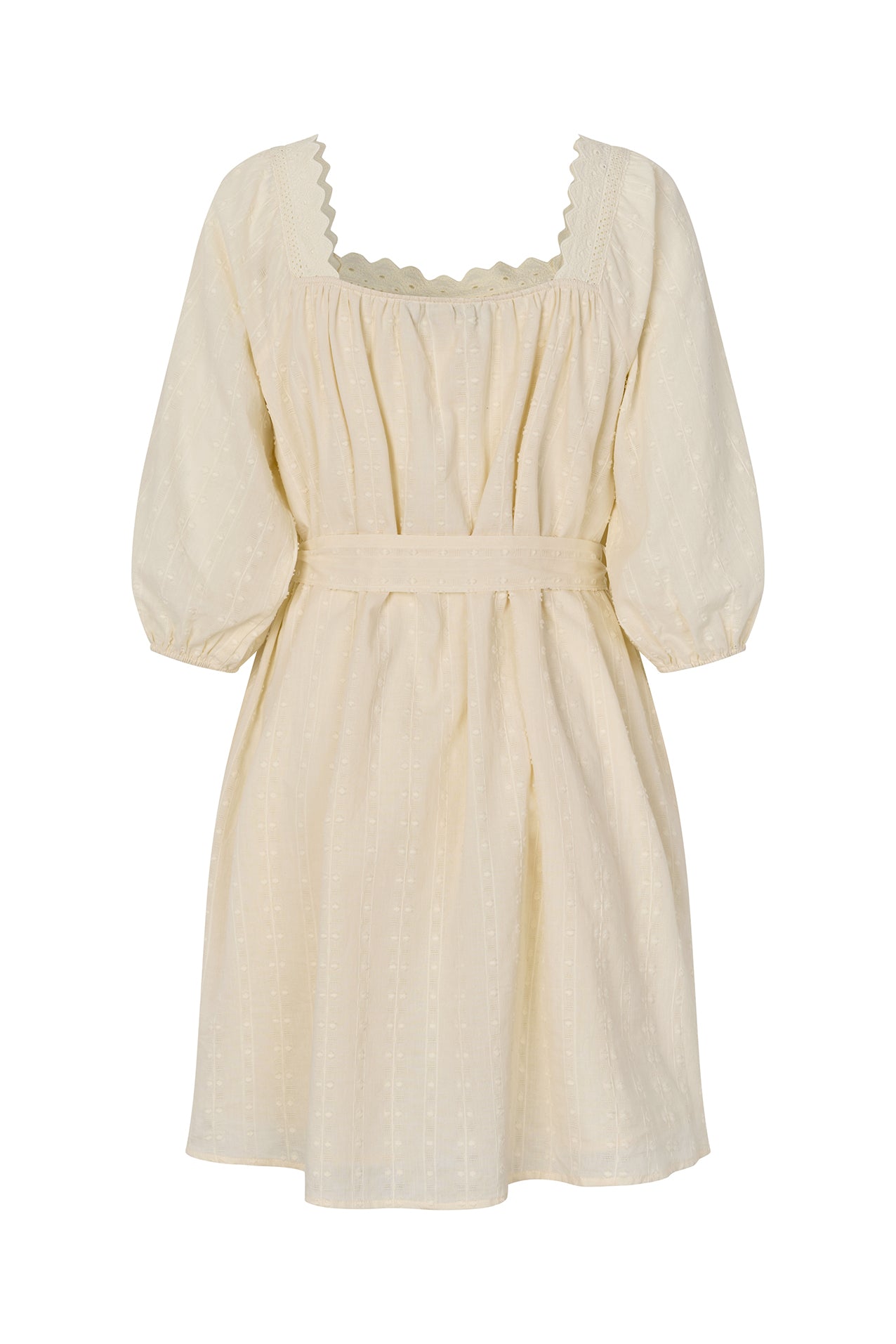 Lollys Laundry SasharLL Short Dress Dress 02 Creme