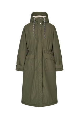 Lollys Laundry SheaLL Coat Long Outerwear 42 Dark Green
