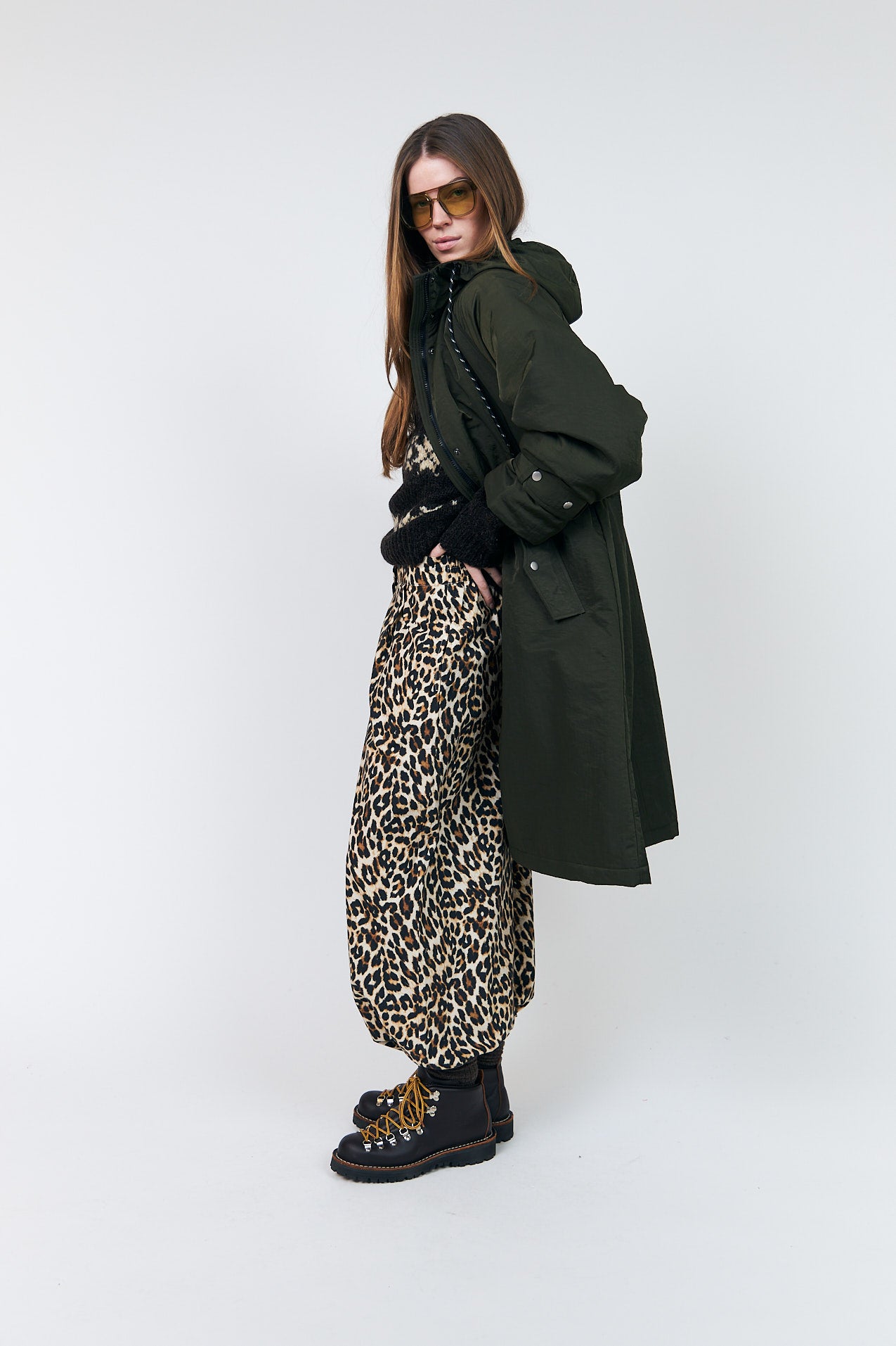 Lollys Laundry SheaLL Coat Long Outerwear 42 Dark Green