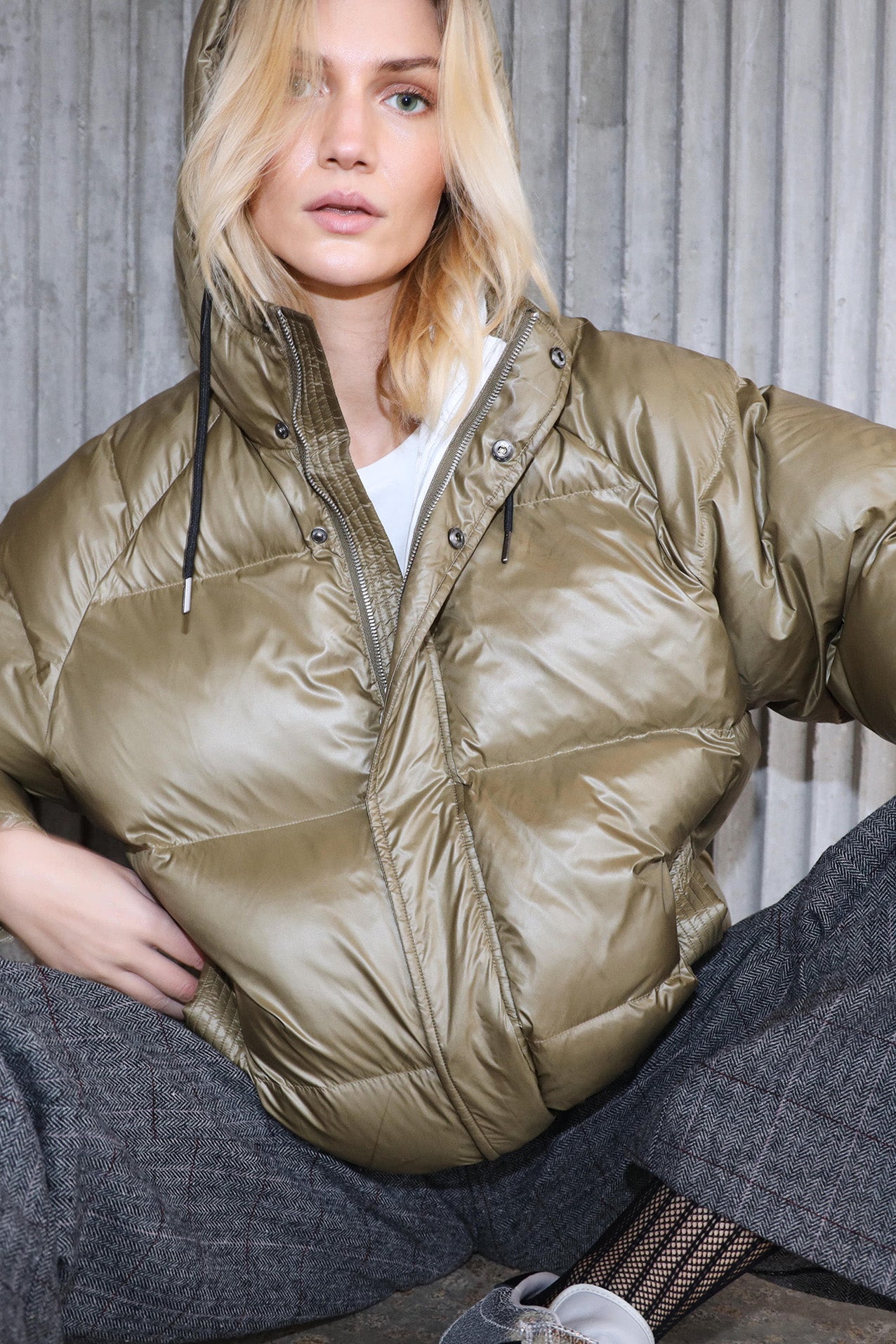 Lollys Laundry ShelbyLL Jacket Outerwear 49 Dusty Green