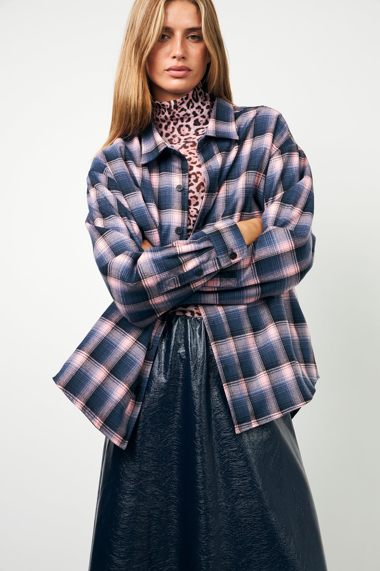 SigneLL Overshirt - Light Pink