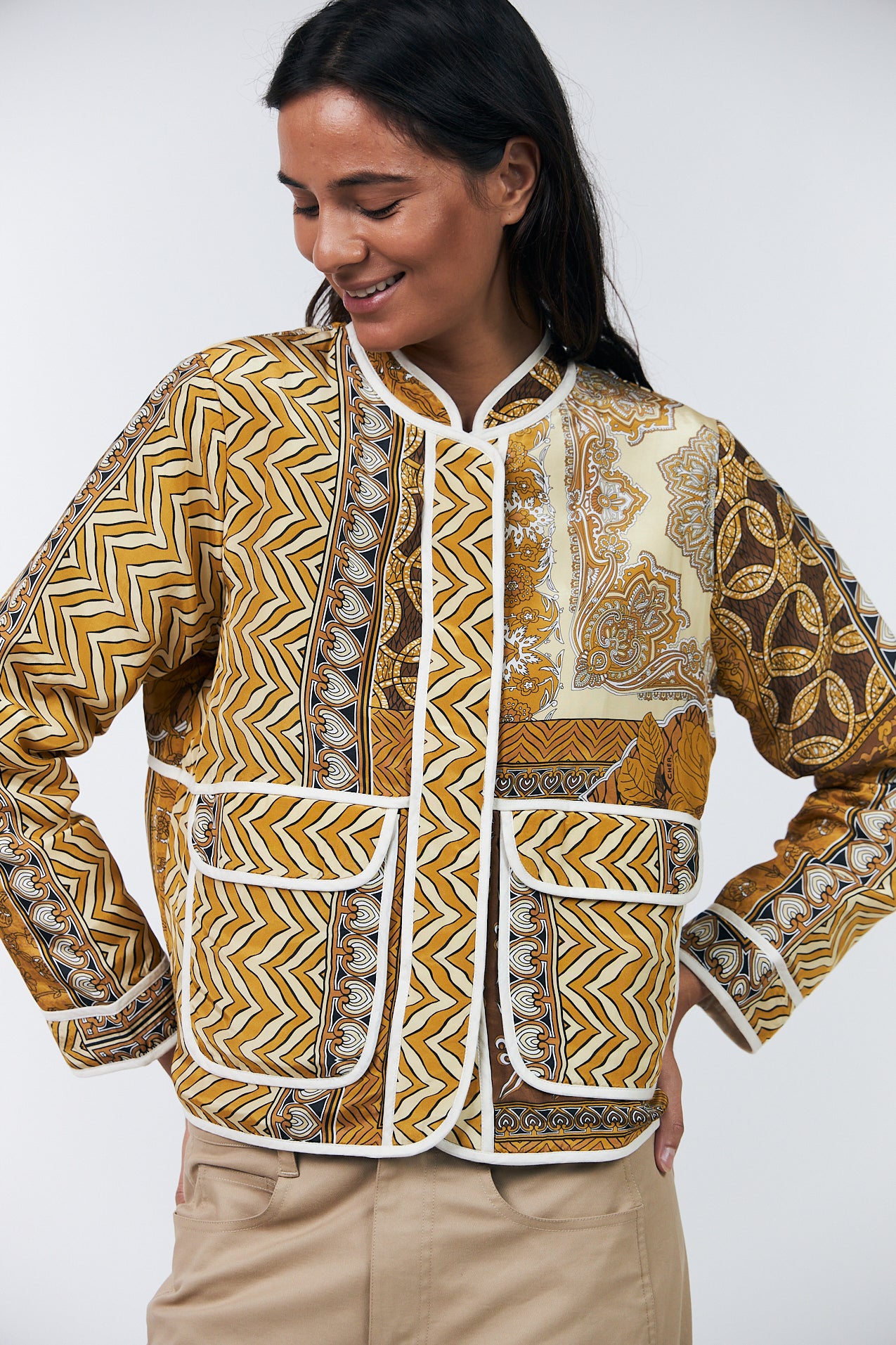 SimonLL Jacket - 64 Graphic Print