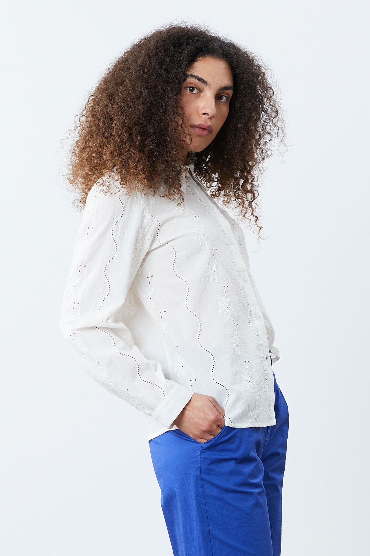 Lollys Laundry Sisu Shirt Shirt 02 Creme