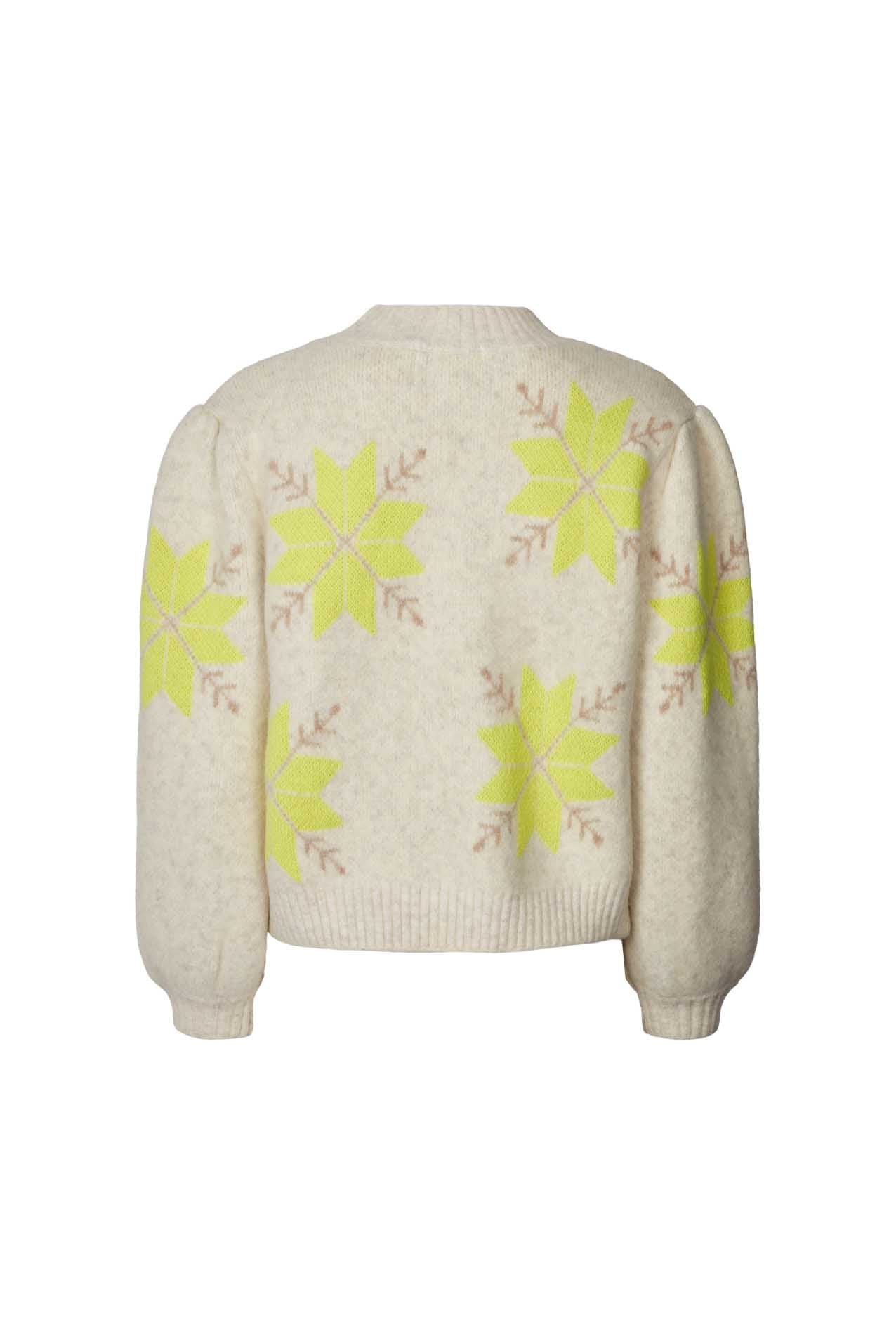 Lollys Laundry Suki Knit Jumper 02 Creme