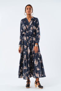 SunsetLL Maxi Skirt - Dark Blue