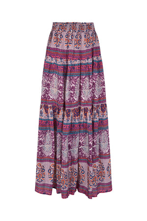 Lollys Laundry SunsetLL Maxi Skirt Skirt 74 Flower Print