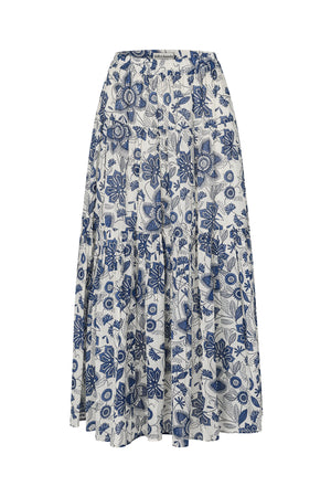Lollys Laundry SunsetLL Maxi Skirt Skirt 20 Blue