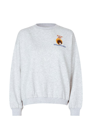 Lollys Laundry SydneyLL Sweatshirt Sweatshirt 13 Light Grey Melange